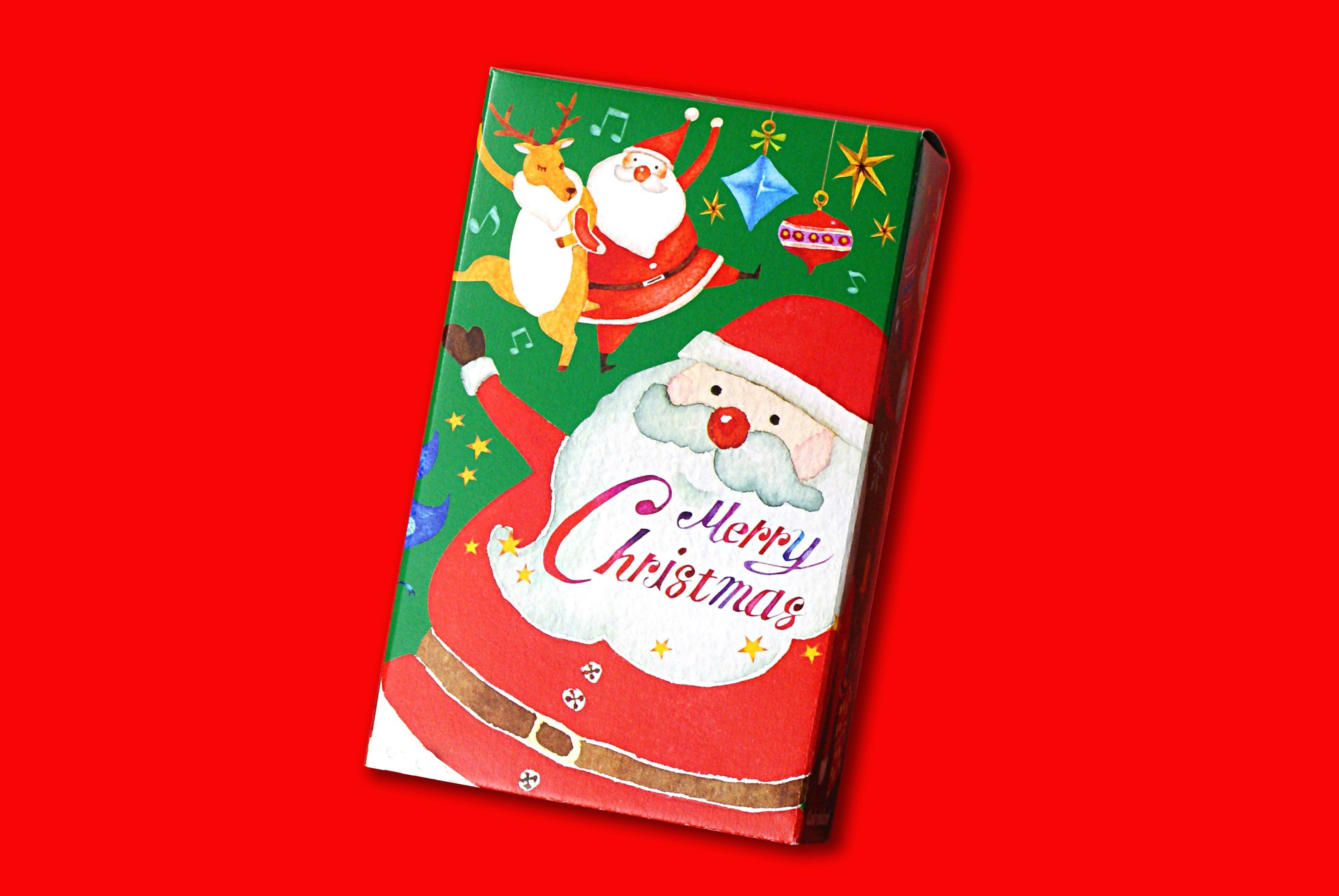 クリスマスボックス 【手提げ袋・オンライン限定メッセージカード付