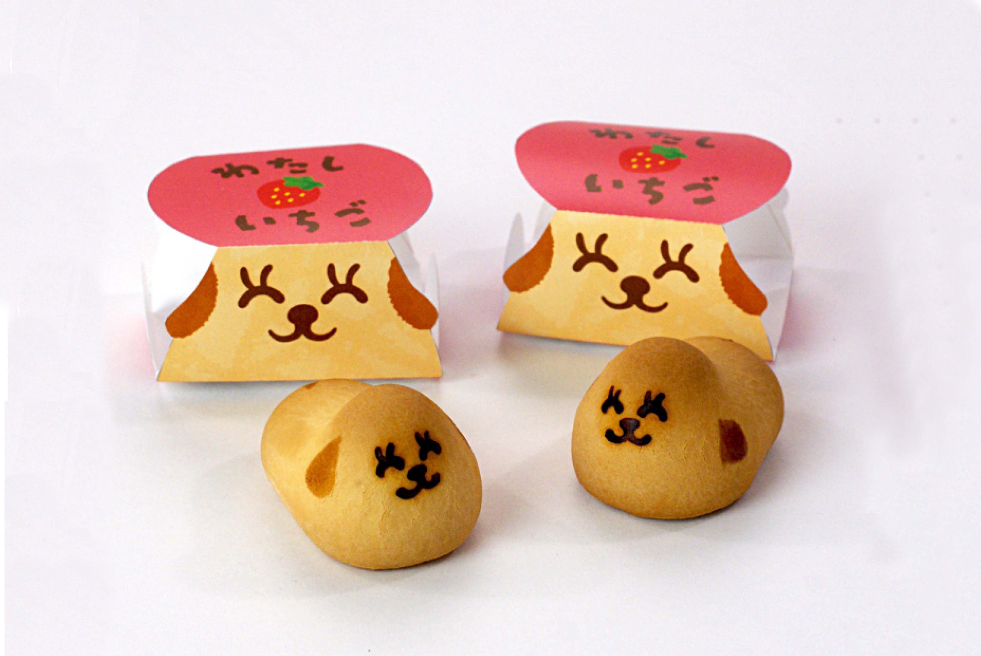 よろしくお願いします お菓子」（おかき 春色揃×2袋 + わたしいちご×1